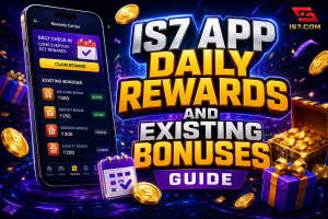 How to Get Daily Rewards and Existing Bonuses on IS7 APP?